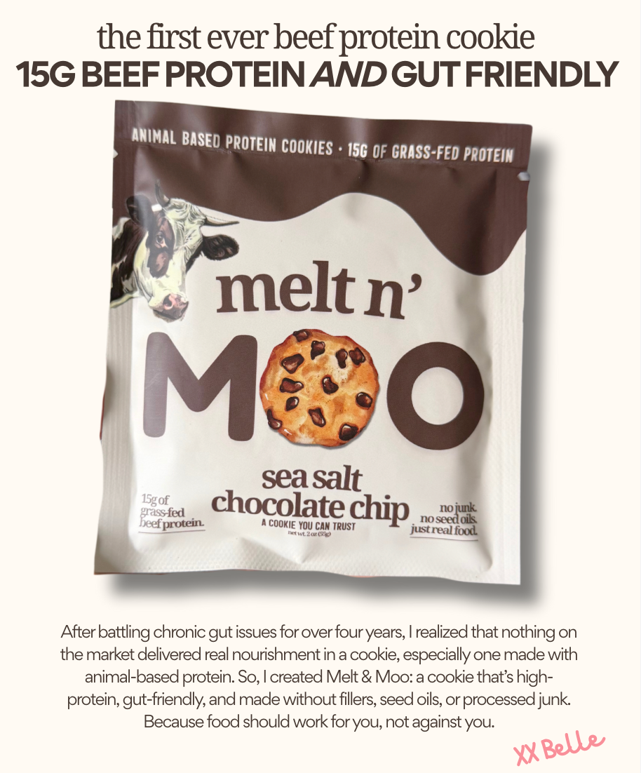 Sea Salt Chocolate Chip Beef Protein Cookie - 4 pack